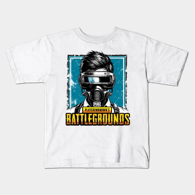 PUBG Playerunknown's Battlegrounds Kids T-Shirt by aswIDN